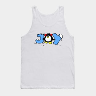 Christmas Joy Penguin Tank Top